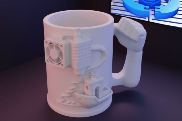 3D Printing Mug: A Maker’s Tribute