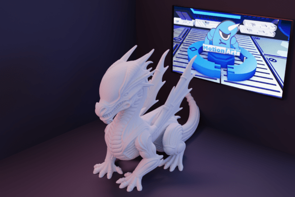 Alien Dragon: Strategic Applications for 3D Printing and Creative Positioning