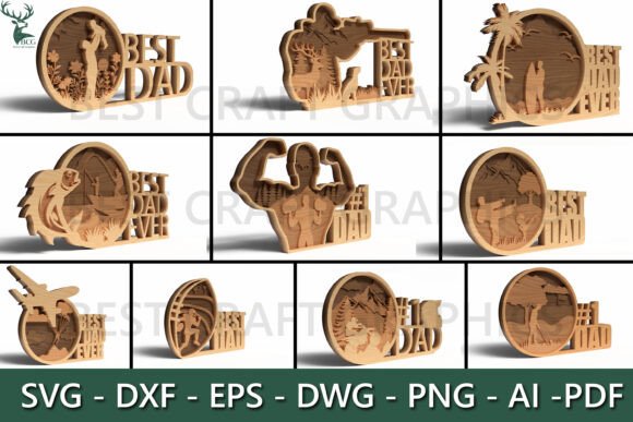Best Dad Trophy SVG Bundle: A Practical Guide for Laser Cut Creators