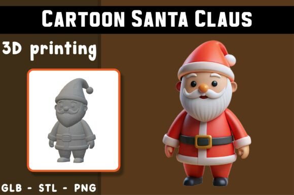 Bringing Holiday Cheer to Life with a Cartoon Santa Claus 3D Model