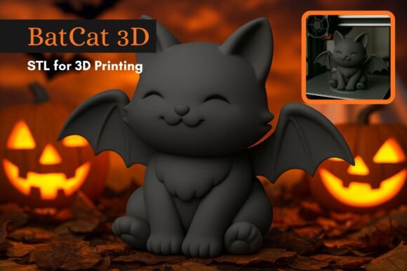Bringing the Cute BatCat 3D Print to Life: A Guide for Makers and Collectors