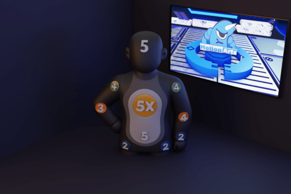 Cartoon Human Silhouette Target: A Playful 3D Print for Precision and Decor