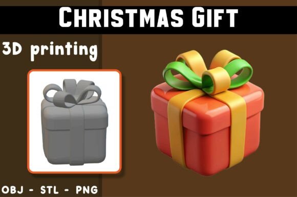 Christmas Gift 3D Model: A Digital Keepsake