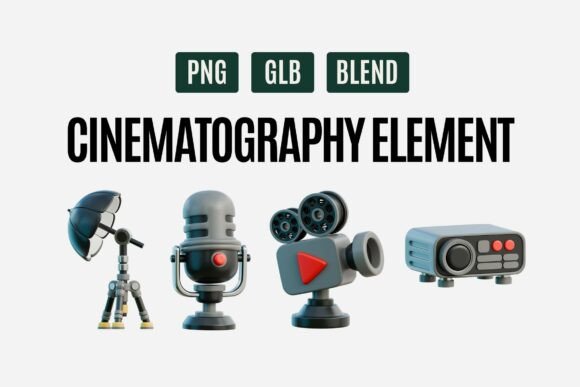 Cinematography Element 3D Set 05: A Practical Guide for Visual Creators