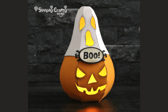 Crafting the Perfect Halloween Glow with a Ghost Pumpkin Luminary SVG