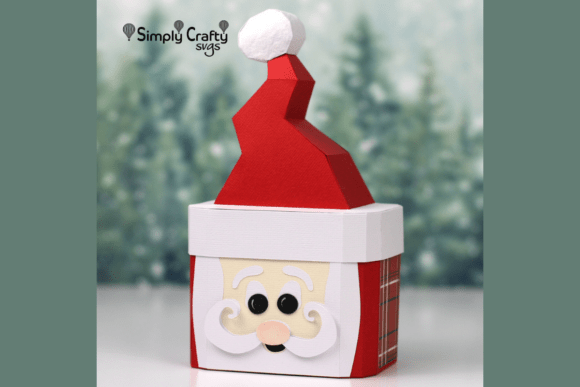 Creating Festive Holiday Gifts with the Santa Hat Box SVG Design