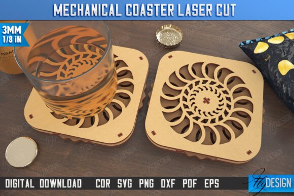 Elevating Tabletop Aesthetics: The Strategic Value of Multilayered Drink Coaster Laser Cut Designs