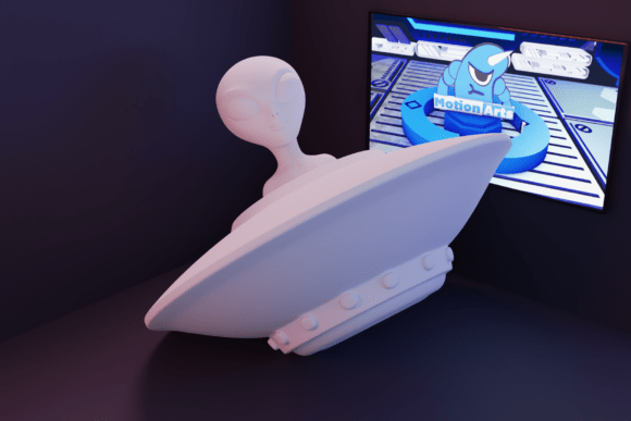 ET Flying Saucer: A Unique 3D Print for Sci-Fi Fans