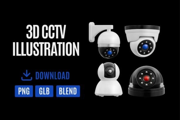 Evaluating the 3D Icon CCTV Security Camera Set 01 for Professional Design Workflows