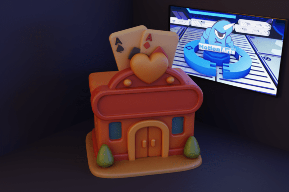 Evaluating the Minimalist Cartoon Casino 3D Model for Creative Projects