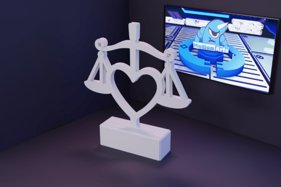 Love and Justice: Exploring the Symbolism of a 3D Printed Art Piece