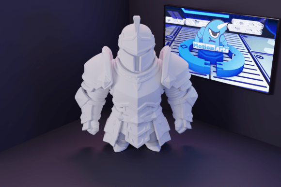 Medieval Dwarf Knight: Bringing Fantasy Legends to Life with 3D Printing