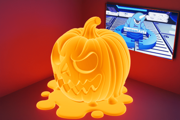 Melting Pumpkin: Integrating Stylized 3D Assets into Your Halloween Production Workflow