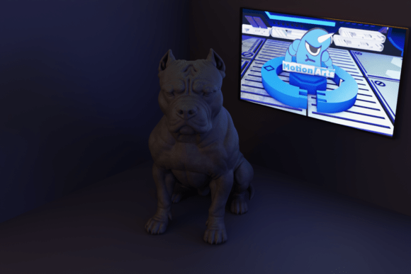 Pit Bull Sculpture: A 3D Printing Guide to Realistic Canine Art
