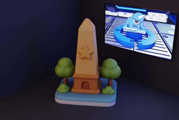 Stylized Obelisk: A Modern 3D Printable Icon of Minimalist Design